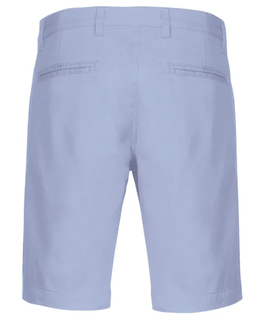 K750 - Heren chino bermudashorts Kentucky Blue
