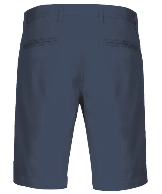 K750 - Heren chino bermudashorts Deep Blue