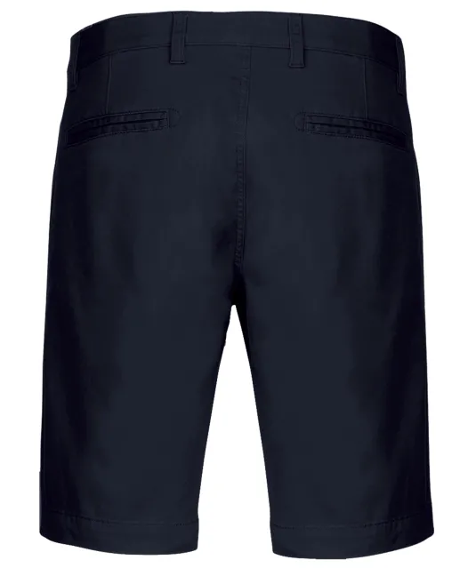 K750 - Heren chino bermudashorts DARK NAVY