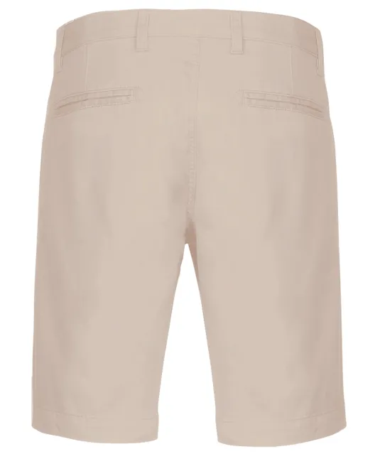 K750 - Heren chino bermudashorts Beige