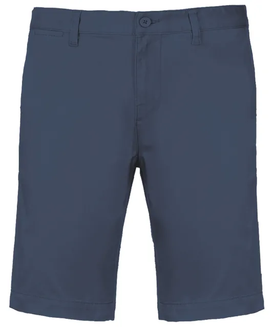 K750 - Heren chino bermudashorts Deep Blue