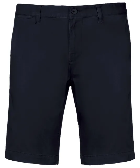 K750 - Heren chino bermudashorts DARK NAVY