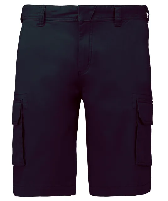 K754 - Herenbermuda met diverse zakken DARK NAVY