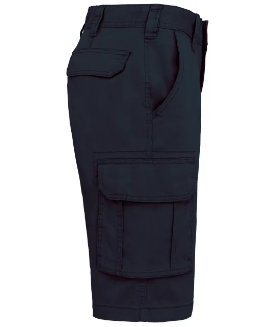 K754 - Herenbermuda met diverse zakken DARK NAVY