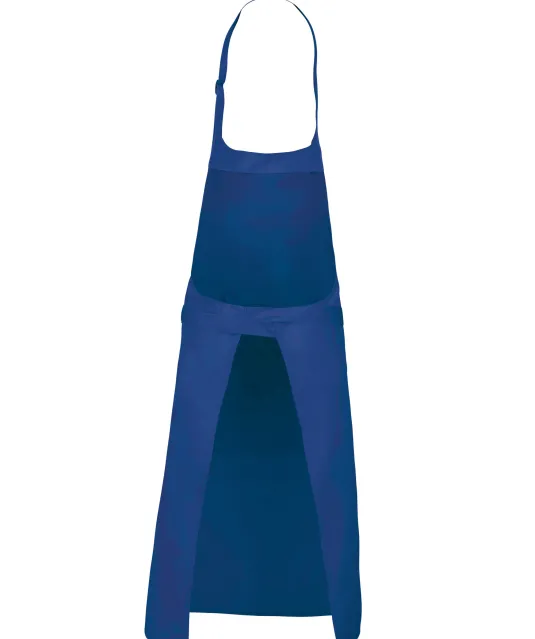 K890 - Schort van Polykatoen met zak Royal Blue