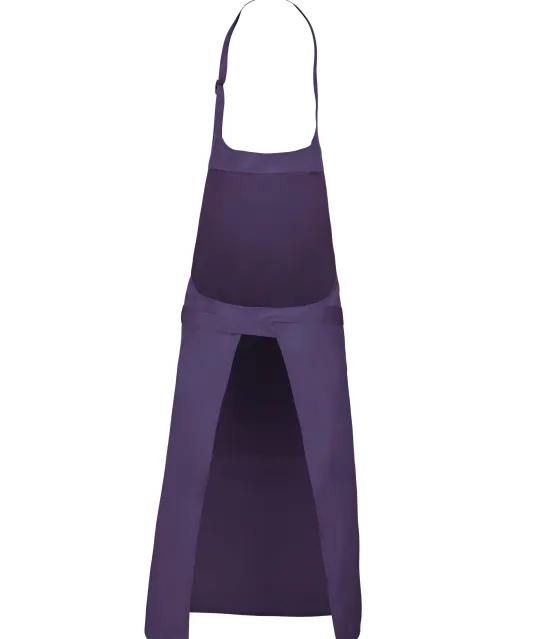 K890 - Schort van Polykatoen met zak Purple