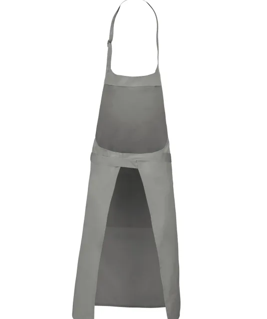 K890 - Schort van Polykatoen met zak Light Grey