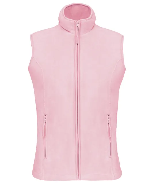 K906 - Bodywarmer van microfleece dames Pale Pink