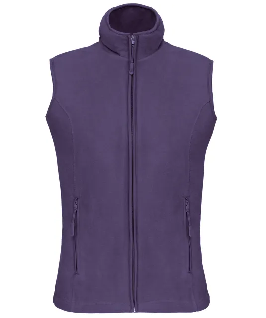 K906 - Bodywarmer van microfleece dames Purple