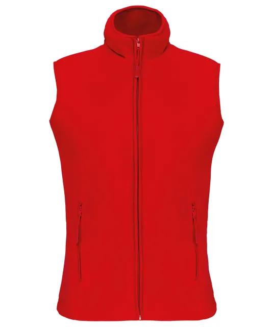 K906 - Bodywarmer van microfleece dames Red