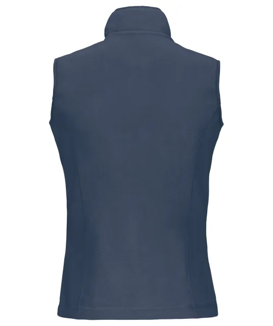 K906 - Bodywarmer van microfleece dames Deep Blue