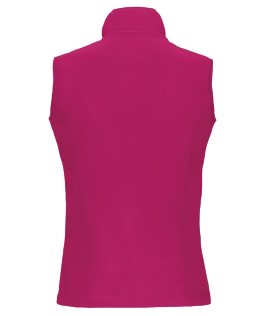 K906 - Bodywarmer van microfleece dames Fuchsia