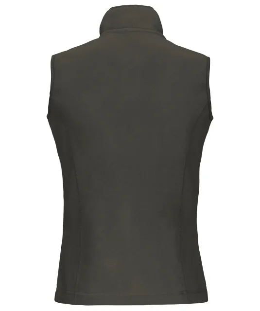 K906 - Bodywarmer van microfleece dames Green Olive