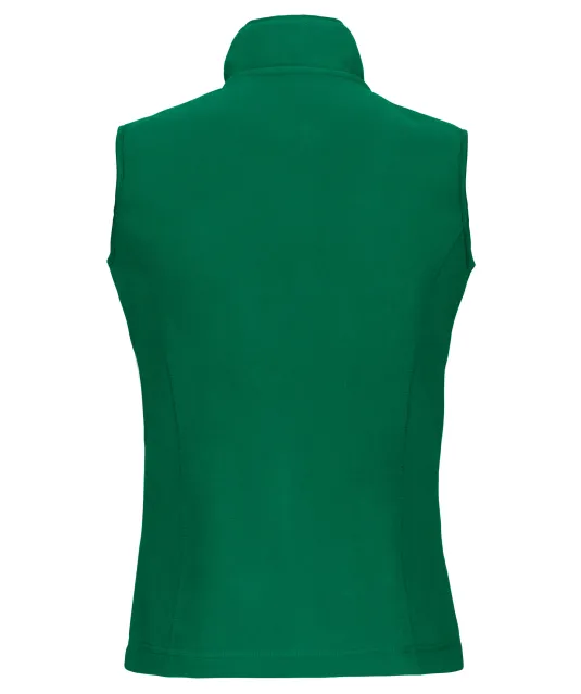 K906 - Bodywarmer van microfleece dames Kelly Green