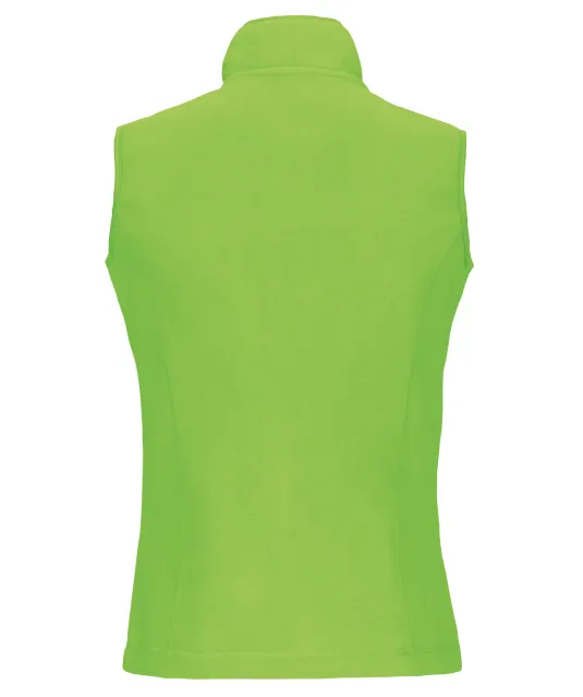 K906 - Bodywarmer van microfleece dames Lime