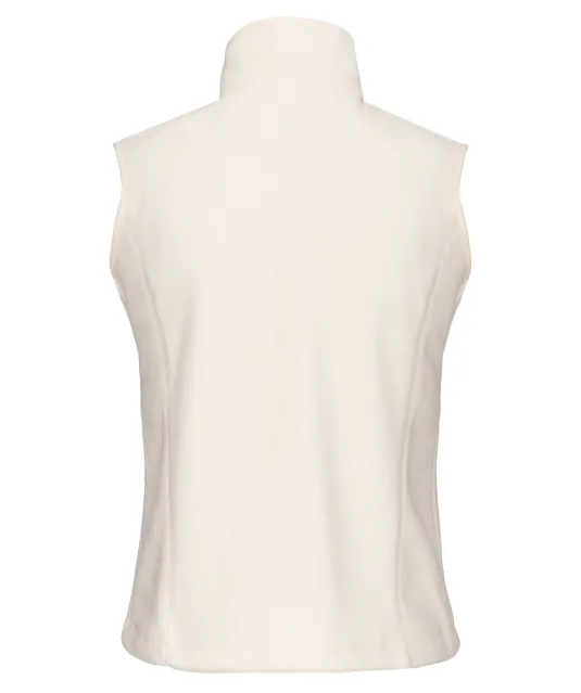 K906 - Bodywarmer van microfleece dames Natural