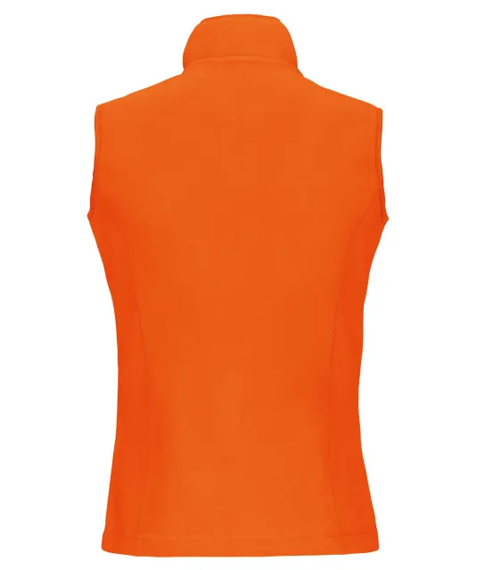 K906 - Bodywarmer van microfleece dames Orange