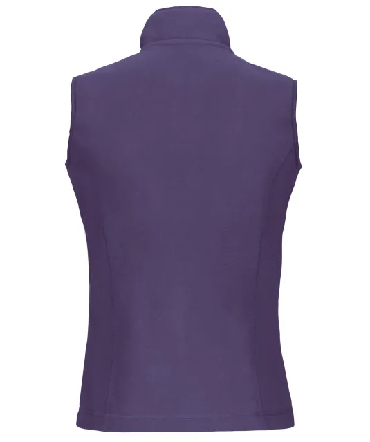 K906 - Bodywarmer van microfleece dames Purple