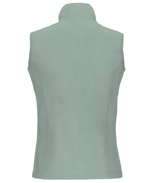 K906 - Bodywarmer van microfleece dames Sage