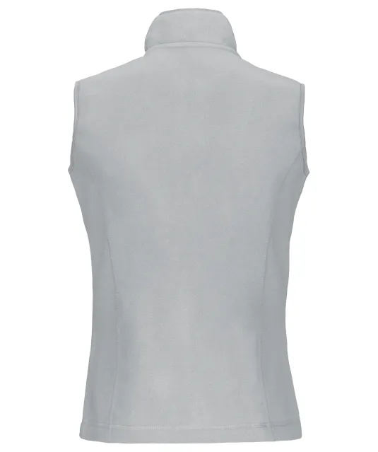 K906 - Bodywarmer van microfleece dames Snow Grey