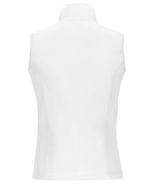 K906 - Bodywarmer van microfleece dames White