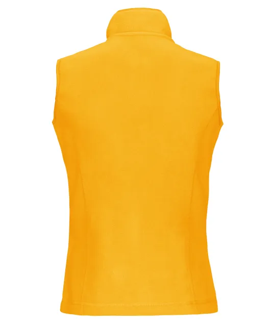 K906 - Bodywarmer van microfleece dames Yellow
