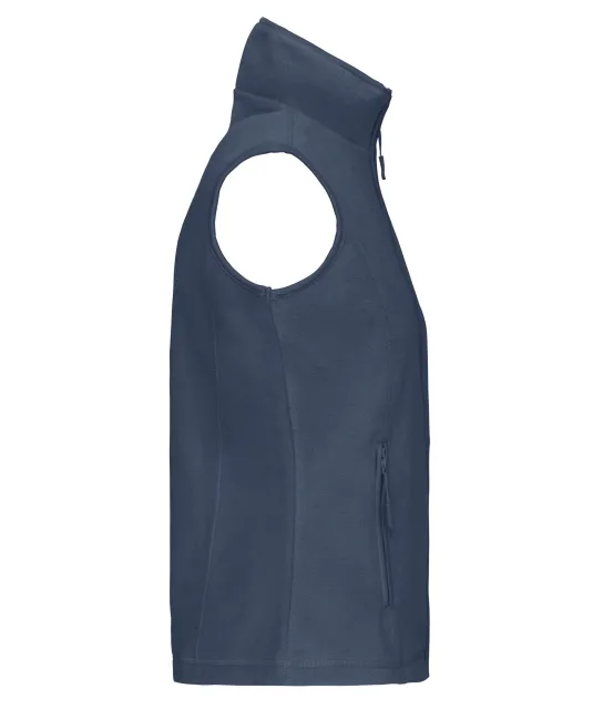 K906 - Bodywarmer van microfleece dames Deep Blue
