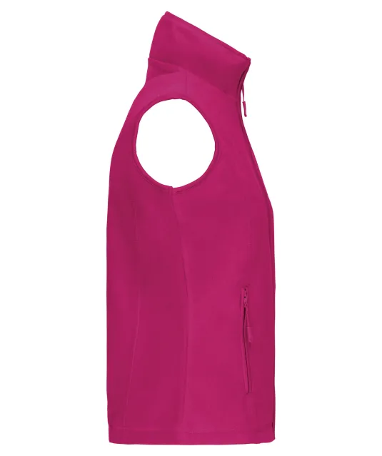 K906 - Bodywarmer van microfleece dames Fuchsia