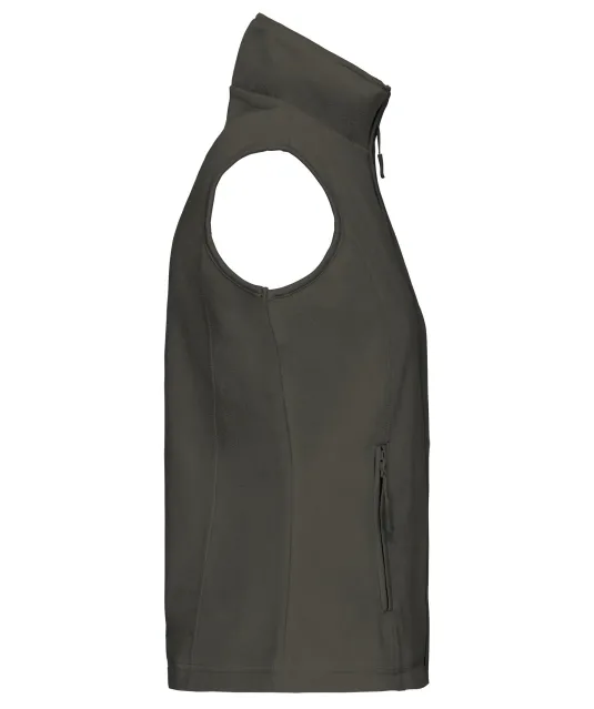 K906 - Bodywarmer van microfleece dames Green Olive