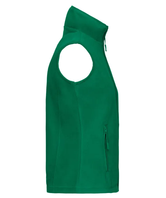 K906 - Bodywarmer van microfleece dames Kelly Green