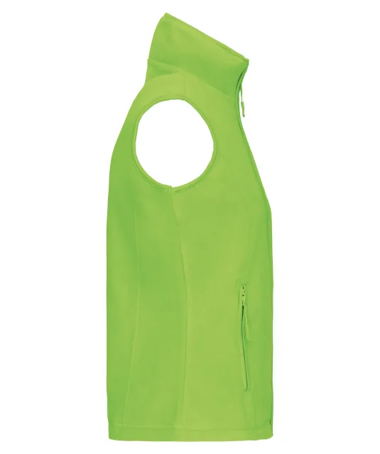 K906 - Bodywarmer van microfleece dames Lime