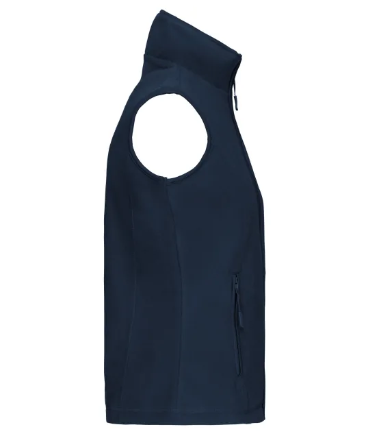 K906 - Bodywarmer van microfleece dames Navy