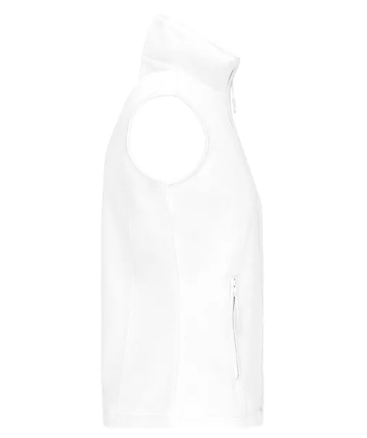 K906 - Bodywarmer van microfleece dames White