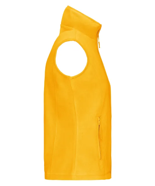K906 - Bodywarmer van microfleece dames Yellow