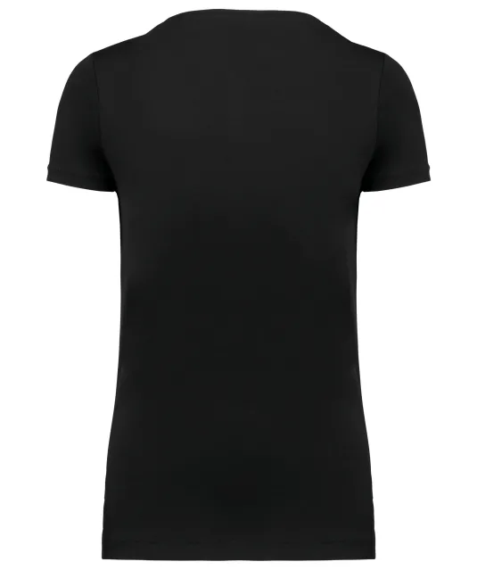 K3001 - Dames-t-shirt Supima® ronde hals korte mouwen Black
