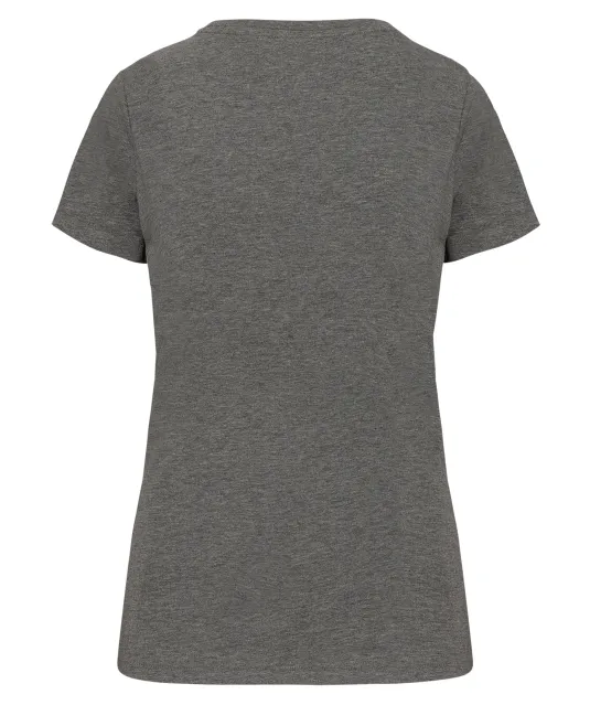K3001 - Dames-t-shirt Supima® ronde hals korte mouwen Grey Heather