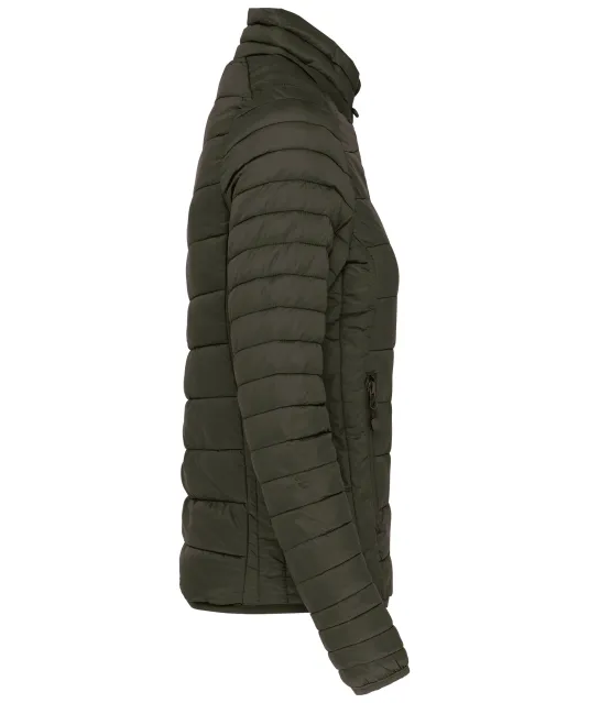 K6121 - Ladies' lightweight padded jacket Dark Khaki
