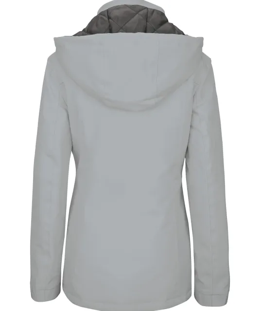 K6108 - Damesparka Snow Grey