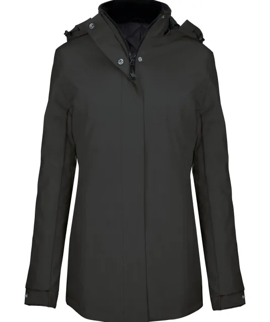 K6108 - Damesparka Dark Grey