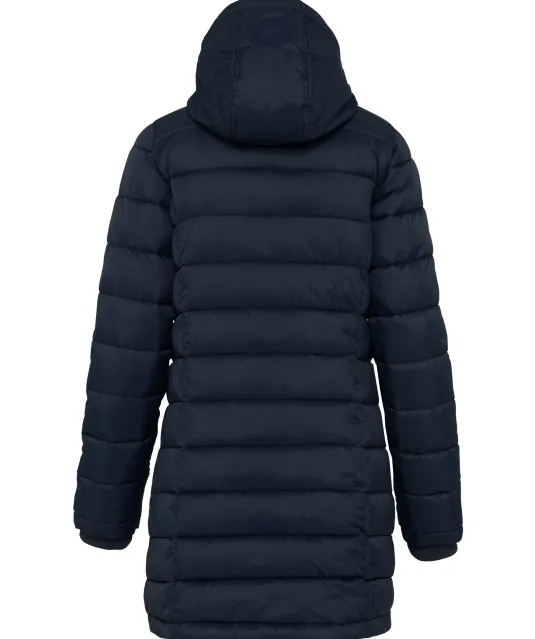 K6129 - Lichte damesparka met capuchon Navy