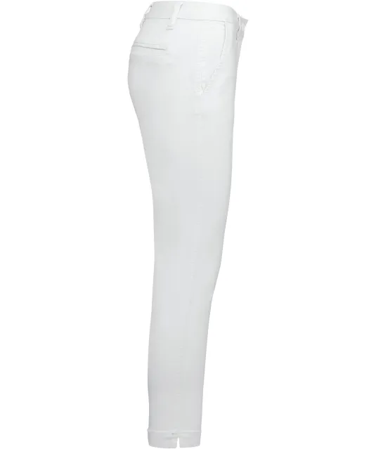 K749 - Enkelhoge broek voor dames White