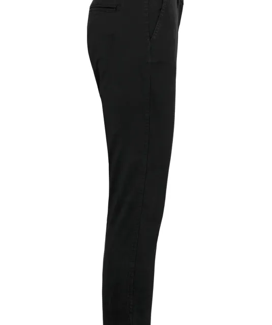 K749 - Enkelhoge broek voor dames Black
