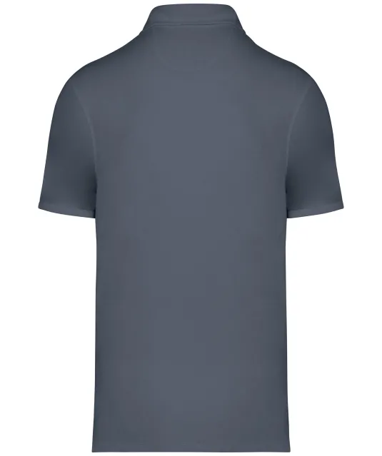 NS227 - Herenpolo Terry Towel- 210 gr/m2 Mineral Grey