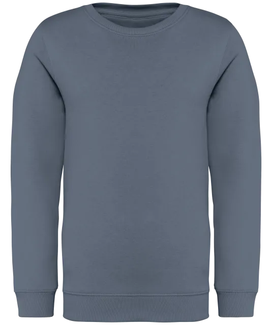 NS403 - Ecologische kindersweater met ronde hals Mineral Grey