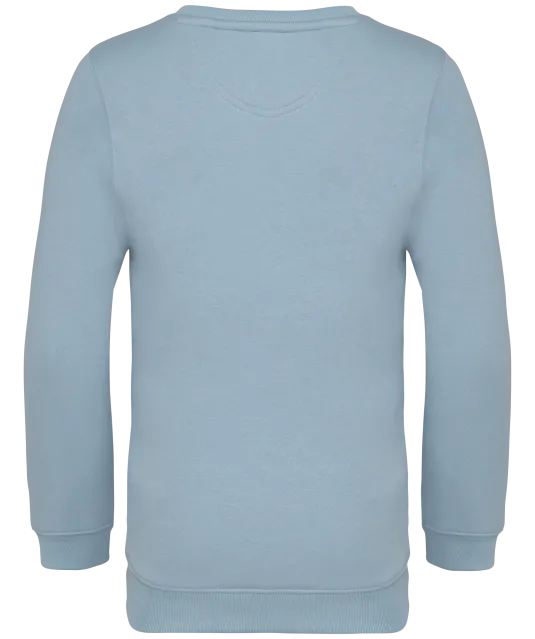 NS403 - Ecologische kindersweater met ronde hals Aquamarine
