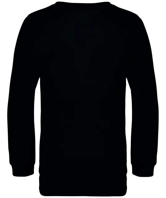NS403 - Ecologische kindersweater met ronde hals Black