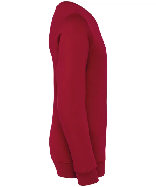 NS403 - Ecologische kindersweater met ronde hals Hibiscus Red