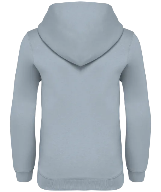 NS404 - Ecologische kindersweater met capuchon Aquamarine