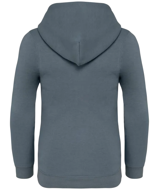 NS404 - Ecologische kindersweater met capuchon Mineral Grey