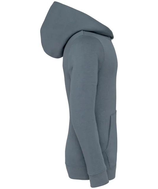 NS404 - Ecologische kindersweater met capuchon Mineral Grey